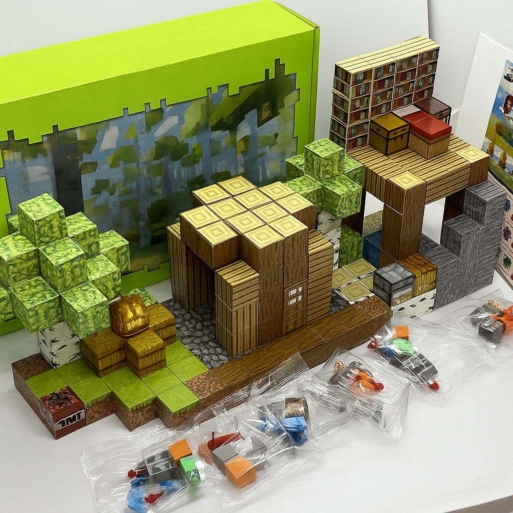 Магнітний конструктор MyPlanet “Велика База” — 200 деталей - Зображення 2