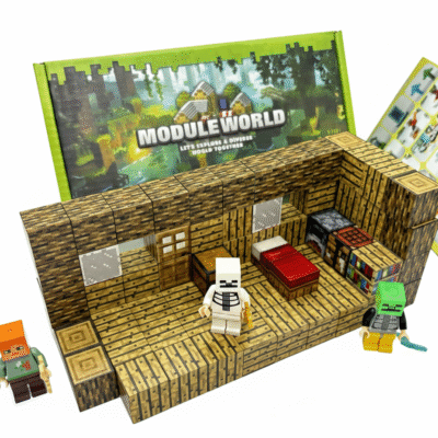 Магнітний конструктор "Myplanet" "Будинок лісника" (80 кубічних елементів)