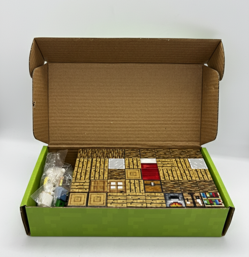 Магнітний конструктор "Myplanet" "Будинок лісника" (80 кубічних елементів) - Зображення 2