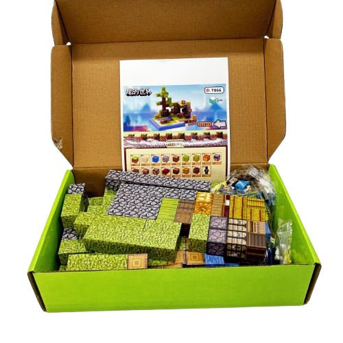 Дитячий магнітний конструктор Myplanet ”Початкова база” з 212 блоків - Зображення 3