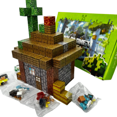 Дитячий магнітний конструктор Myplanet ” Будинок” з 178 блоків