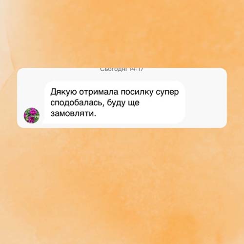 Скріншот відгука із Instagram 2